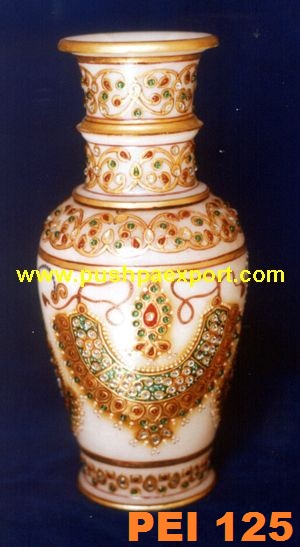 Gold Work Flower Vase